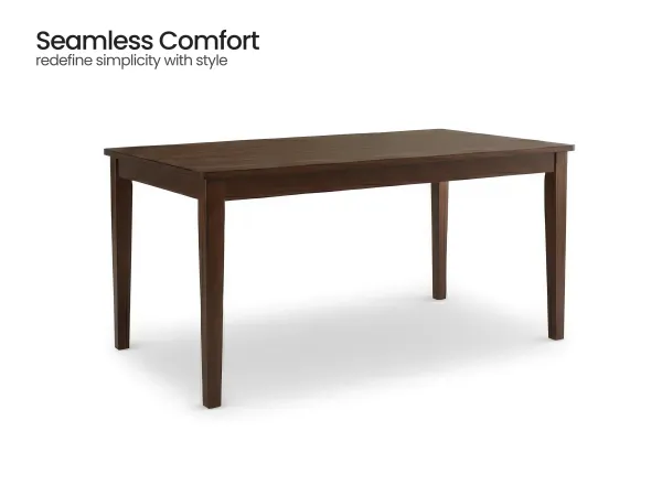 Vesta Solid Wood 6 Seater Dining Table